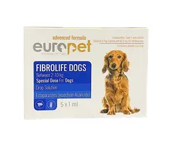 قطره ضد کک و کنه مخصوص سگ بسته 5 عددی یوروپت_Euro pet