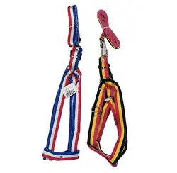 قلاده کتفی سگ پرچمی پرچی همراه با لید