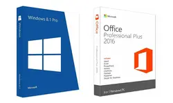 لایسنس Windows 8.1 Pro + Office 2016 Pro Plus مایکروسافت