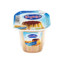 دسر کرم کارامل دومینو مقدار 100 گرم