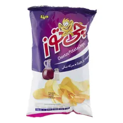 چیپس سرکه نمکی 60 گرمی چی توز