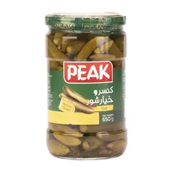 کنسرو خیار شور ویژه پیک 650 گرمی
