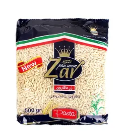 ماکارونی دانه برنجی زر‌ماکارون - 500 گرم