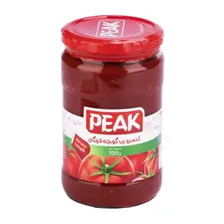 کنسرو رب گوجه شیشه ۷۰۰ گرمی پیک
