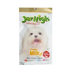 تشویقی سگ Milky جرهای 70 گرمی (کارتن 10 عددی) - عمده فروشی محصولات حیوانات خانگی