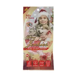 تشویقی سگ و گربه میکس 80 گرمی بوناژلا (کارتن 10عددی) - عمده فروشی محصولات حیوانات خانگی