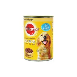 کنسرو سگ pedigre با طعم مرغ ( کارتن 3 عددی ) - عمده فروشی محصولات حیوانات خانگی