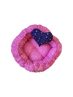 جای خواب سگ و گربه رژپت طرح شب صورتی - عمده فروشی محصولات حیوانات خانگی