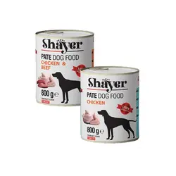 کنسرو سگ ۸۰۰ گرمی شایر (کارتن 6 عددی) - عمده فروشی محصولات حیوانات خانگی