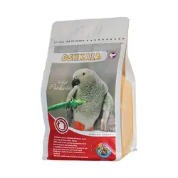 غذای پروبیوتیک طوطی های بزرگ و کاسکو 750 گرمی اوشکایا (بسته 8 عددی) - عمده فروشی محصولات حیوانات خانگی