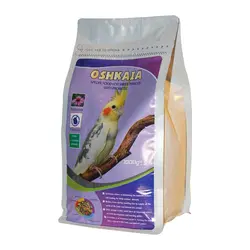 غذا پرنده طوطی های کوچک ( عروس هلندی و ... ) 1 کیلوگرمی اوشکایا (بسته 8 عددی) - عمده فروشی محصولات حیوانات خانگی