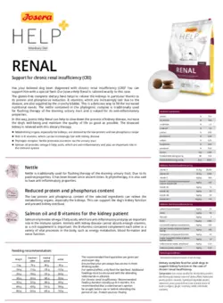 غذای خشک سگ جوسرا مدل رنال 10 کیلوگرمی ( کارتن 3 عددی ) - عمده فروشی محصولات حیوانات خانگی