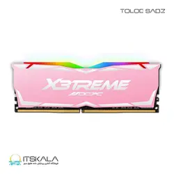 رم RAM OCPC X3 RGB DDR4 3600 8GB PINK CL18
