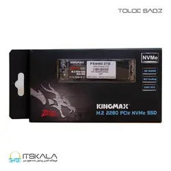 قیمت و خرید حافظه SSD M.2 کینگ مکس PCIe NVMe Gen4x4 PX4480 ظرفیت 2 ترابایت | ITSKALA