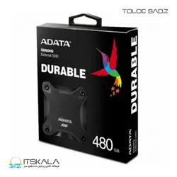 قیمت و خرید اس اس دی اکسترنال ای دیتا SD600Q External Solid State Drive 480GB | ITSKALA