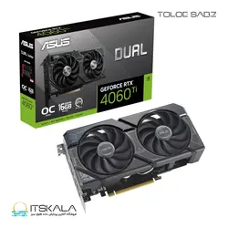 قیمت و خرید کارت گرافیک ایسوس مدل Dual GeForce RTX 4060 Ti OC 12GB GDDR6 | ITSKALA