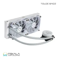 قیمت و خرید فن خنک کننده پردازنده Cooler Master مدل MASTERLIQUID 240L CORE ARGB WHITE | ITSKALA