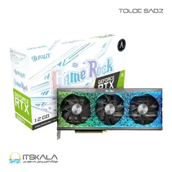 قیمت و خرید کارت گرافیک پلیت مدل GeForce RTX 3080 Ti GameRock | ITSKALA
