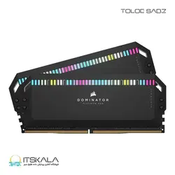 قیمت و خرید رم کورسیر مدل DOMINATOR PLATINUM RGB 32GB (2x16GB) DDR5 DRAM 5600MHz CL36 | ITSKALA