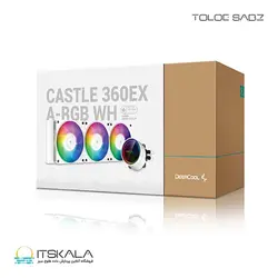 فن خنک کننده پردازنده Deepcool مدل CASTLE 360EX ARGB WH