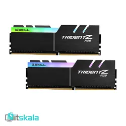 رم دسکتاپ دوکاناله جی‌اسکیل مدل Trident Z RGB DDR4 16GB(8GBx2) 4000MHz