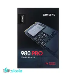 حافظه SSD M.2 سامسونگ 980PRO NVMe ظرفیت 250 گیگابایت