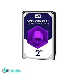 قیمت و خرید هارددیسک اینترنال وسترن دیجیتال مدل Purple WD20PURZ ظرفیت 2 ترابایت | ITSKALA