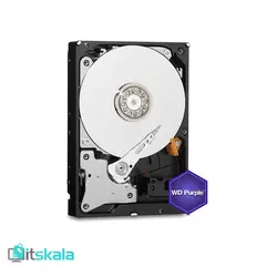قیمت و خرید هارددیسک اینترنال وسترن دیجیتال مدل Purple WD10PURZ ظرفیت 1 ترابایت | ITSKALA