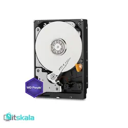 قیمت و خرید هارددیسک اینترنال وسترن دیجیتال مدل Purple WD10PURZ ظرفیت 1 ترابایت | ITSKALA
