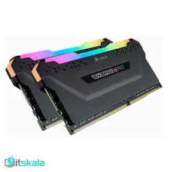 رم دسکتاپ دو کاناله کرسیر مدل VENGEANCE RGB PRO با فرکانس 4000 مگاهرتز و حافظه 16 گیگابایت