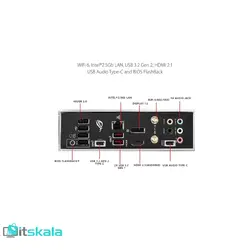 قیمت و خرید مادربرد ایسوس مدل ROG Strix B550-E Gaming | ITSKALA