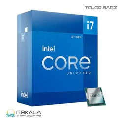 قیمت و خرید پردازنده باکس اینتل مدل i7-12700 با فرکانس 3.6 گیگاهرتز | ITSKALA