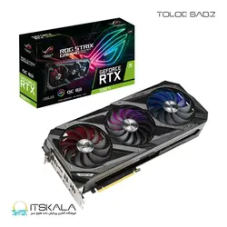 کارت گرافیک ایسوس ROG Strix GeForce RTX 3060 Ti V2 OC 8GB LHR | ITSKALA