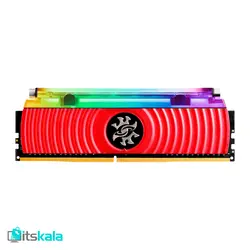 رم دسکتاپ ایکس پی جی مدل XPG GAMMIX D80 DDR4 RGB 8GB 4133MHz