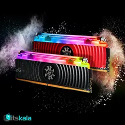 رم دسکتاپ ایکس پی جی مدل XPG GAMMIX D80 DDR4 RGB 8GB 4133MHz