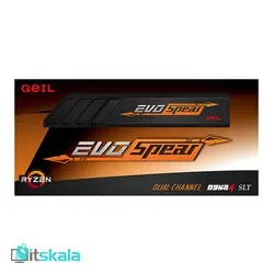 قیمت و خرید رم دسکتاپ ژل مدل EVO Spear DDR4 16GB(8GBx2) 3200MHz | ITSKALA