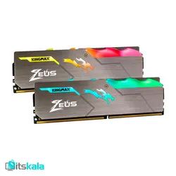 قیمت و خرید رم دسکتاپ کینگ مکس مدل Zeus Dragon DDR4 RGB 16GB 3000MHz | ITSKALA