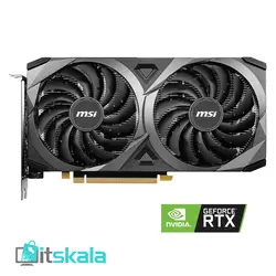 قیمت و خرید کارت گرافیک ام اس ای مدل RTX 3060 VENTUS 2Fan DDR6 12GB | ITSKALA