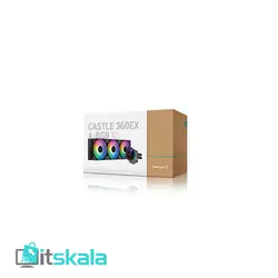 فن خنک کننده پردازنده Deepcool مدل CASTLE 360 EX RGB