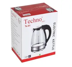 کتری برقی شیشه ای تکنو مدل Te-82