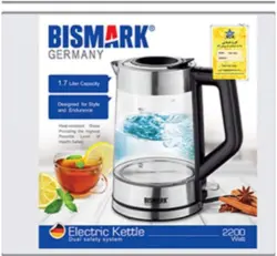 کتری برقی شیشه ای بیسمارک مدل BM 3402