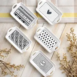 خرما خوری جفتی سرامیک گرد و مستطیل مایا