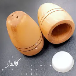 نمکدان چوبی ست 6 عددی