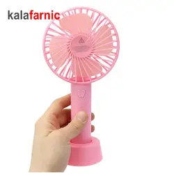 پنکه شارژی دستی پایه دار