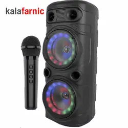 اسپیکر چمدانی (دوساب ۸ اینچی) ZQS/زد.کیو.اس مدل ZQS8210S