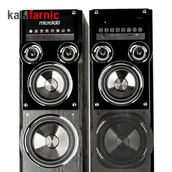 اسپیکر دوقلو ایستاده خانگی میکرولب/microlab (سه ساب ۱۰ ساده) مدل m310102