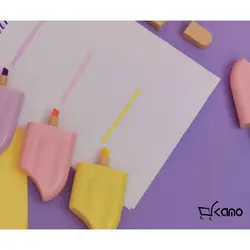 پك هايلايتر طرح بستنى چوبى