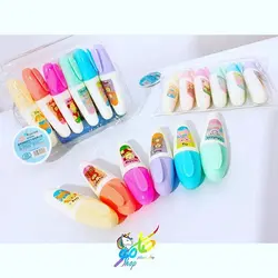 پک 6تایی مینی هایلایتر انگشتی