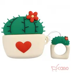 کاور ایرپاد طرح گلدان کاکتوس