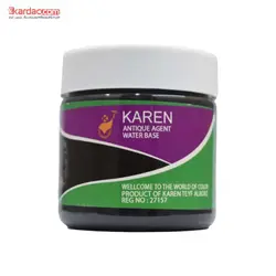 قیمت و خرید رنگ اکریلیک مشکی کهنه کاری کارن حجم 250 گرمی